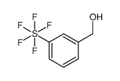 3-(Hydroxymethyl)sulphur pentafluoride, 3-(Pentafluorosulphanyl)benzyl alcohol structure