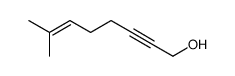 7-methyl-6-octen-2-yn-1-ol Structure