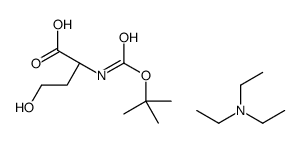 (S)-N-Boc-L-homoserine Triethylammonium Salt结构式