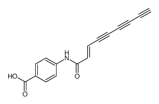 4-[[(2E)-1-Oxo-2-nonene-4,6,8-triynyl]amino]benzoic Acid structure