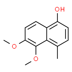 1-Naphthalenol,5,6-dimethoxy-4-methyl-(9CI)结构式