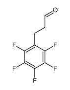 3-PENTAFLUOROPHENYL-PROPIONALDEHYDE Structure