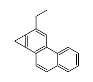 9-ethyl-1H-cyclopropa[a]phenanthrene结构式