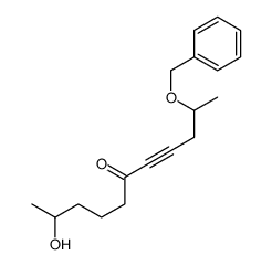 10-hydroxy-2-phenylmethoxyundec-4-yn-6-one结构式