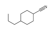 4-propylcyclohexane-1-carbonitrile Structure