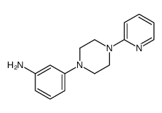 3-(4-pyridin-2-ylpiperazin-1-yl)aniline结构式