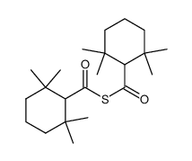 Bis(2,2,6,6-tetramethylcylohexancarbonyl)sulfid结构式