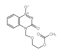 2-[(10-oxido-8-oxo-7,9-diaza-10-azoniabicyclo[4.4.0]deca-1,3,5,9-tetraen-7-yl)methoxy]ethyl acetate structure