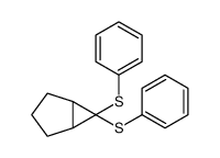 6,6-bis(phenylsulfanyl)bicyclo[3.1.0]hexane Structure