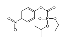 (4-nitrophenyl) di(propan-2-yloxy)phosphorylformate结构式