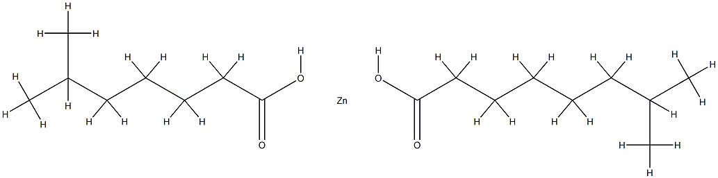 (isononanoato-O)(isooctanoato-O)zinc结构式