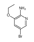 5-溴-3-乙氧基-2-吡啶胺结构式