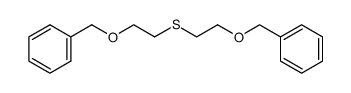 bis-(2-benzyloxy-ethyl)-sulfide结构式