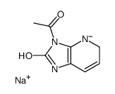 sodium,3-acetyl-1,5-dihydroimidazo[4,5-b]pyridin-4-id-2-one结构式