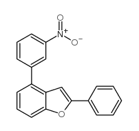 4-(3-NITROPHENYL)-2-PHENYLBENZOFURAN structure