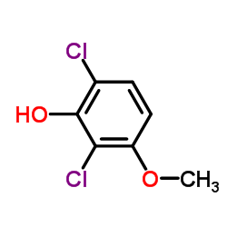 2,6-Dichloro-3-methoxyphenol structure