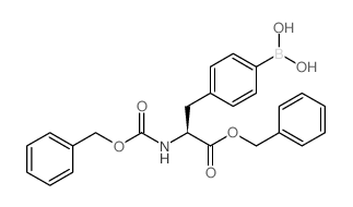 (S)-(4-(3-(BENZYLOXY)-2-(((BENZYLOXY)CARBONYL)AMINO)-3-OXOPROPYL)PHENYL)BORONIC ACID picture