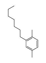 2-Heptyl-1,4-dimethylbenzene结构式