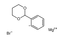 Magnesium, bromo[2-(1,3-dioxan-2-yl)phenyl]- (9CI)结构式