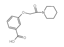 3-(2-氧代-2-哌啶-1-基-乙氧基)-苯甲酸图片