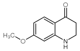 7-甲氧基-2,3-二氢喹啉-4-酮结构式