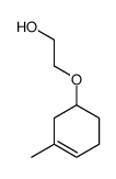 2-(3-methylcyclohex-3-en-1-yl)oxyethanol结构式
