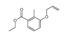 ethyl 2-methyl-3-prop-2-enoxybenzoate Structure