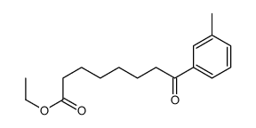 Ethyl 8-(3-methylphenyl)-8-oxooctanoate图片