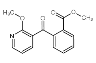 METHYL 2-(2-METHOXYNICOTINOYL)BENZOATE structure
