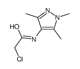 2-chloro-N-(1,3,5-trimethyl-1H-pyrazol-4-yl)acetamide图片