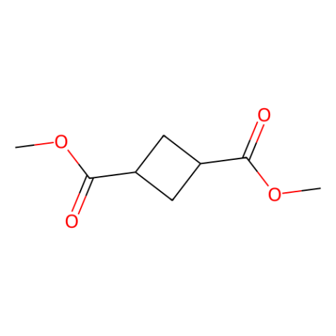 1,3-dimethyl cyclobutane-1,3-dicarboxylate structure