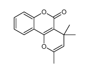 2,4,4-trimethylpyrano[3,2-c]chromen-5-one结构式