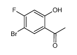 1-(5-溴-4-氟-2-羟基苯基)乙酮结构式