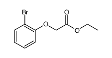 ethyl 2-(2-bromophenoxy)acetate structure