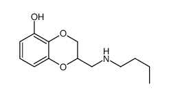 2-(butylaminomethyl)-2,3-dihydro-1,4-benzodioxin-5-ol结构式