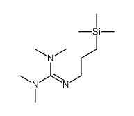 1,1,3,3-tetramethyl-2-(3-trimethylsilylpropyl)guanidine结构式