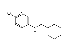 N-(cyclohexylmethyl)-6-methoxypyridin-3-amine结构式