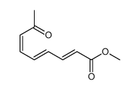 methyl 8-oxonona-2,4,6-trienoate结构式