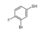 3-Bromo-4-fluorothiophenol Structure