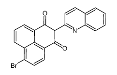 6-bromo-2-quinolin-2-ylphenalene-1,3-dione结构式