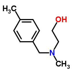 2-[Methyl(4-methylbenzyl)amino]ethanol结构式