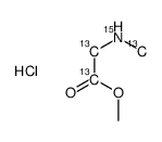 methyl 2-(methylamino)acetate,hydrochloride Structure