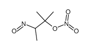 2-methyl-3-nitroso-2-nitryloxy-butane Structure