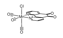 [MnCl(CO)3(1,10-phenanthroline-5,6-dione)]结构式