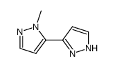 2'-methyl-1H,2'H-3,3'-bipyrazole Structure