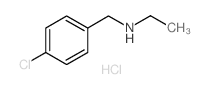 N-(4-CHLOROBENZYL)-1-ETHANAMINE HYDROCHLORIDE Structure