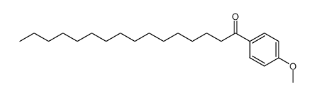1-(4-methoxyphenyl)hexadecan-1-one结构式
