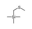 trimethyl(methylsulfanylmethyl)silane结构式