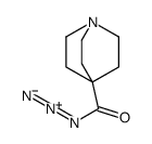 1-azabicyclo[2.2.2]octane-4-carbonyl azide Structure