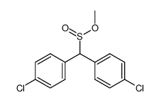 methyl bis(4-chlorophenyl)methanesulfinate Structure
